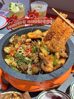 九年五次升级，多嘴超级肉蟹煲5.0版新店隆重开业(图7)