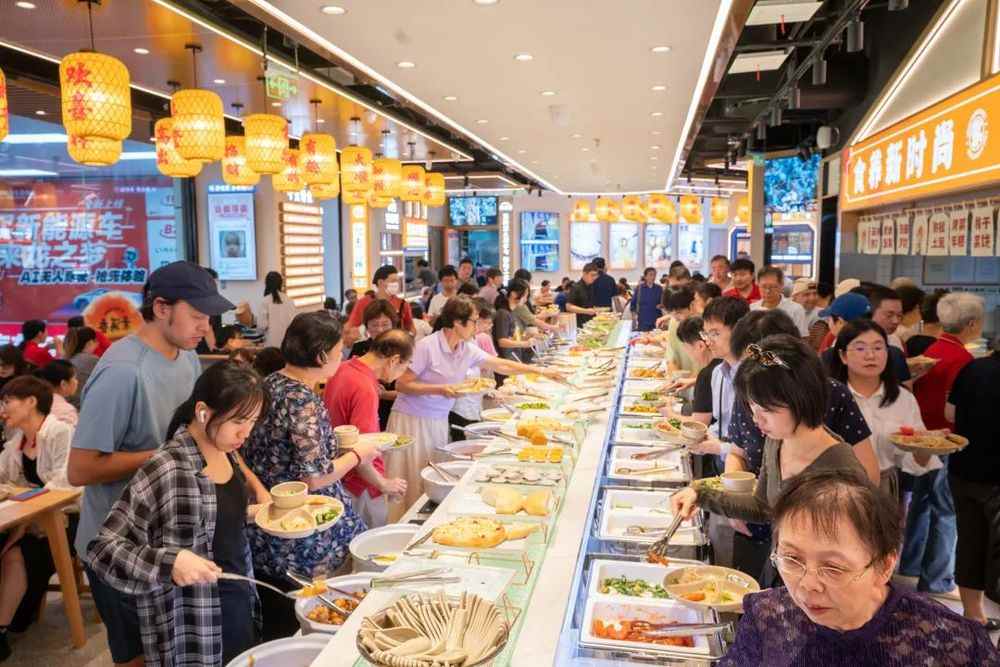 日均翻台超6次、接待客流近千人，素食自助有何魔力？(图6)