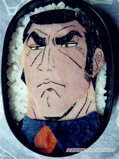 14个强大的日本艺术便当,谁舍得吃掉?(图3) 14个强大的日本艺术便当,谁舍得吃掉?