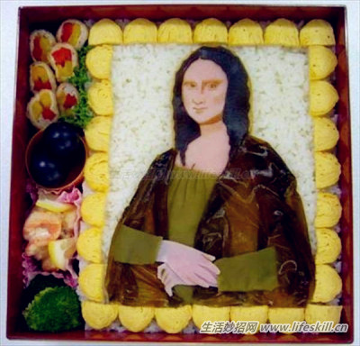 14个强大的日本艺术便当,谁舍得吃掉?(图7) 14个强大的日本艺术便当,谁舍得吃掉?