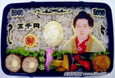 14个强大的日本艺术便当,谁舍得吃掉?(图4) 14个强大的日本艺术便当,谁舍得吃掉?