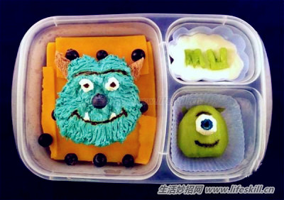 14个强大的日本艺术便当,谁舍得吃掉?(图12) 14个强大的日本艺术便当,谁舍得吃掉?