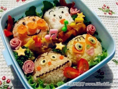 14个强大的日本艺术便当,谁舍得吃掉?(图13) 14个强大的日本艺术便当,谁舍得吃掉?