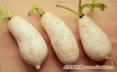 萝卜的叶与皮比肉更有营养