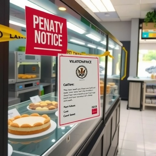 糕点店省事用错柜子，竟然引来万元罚单