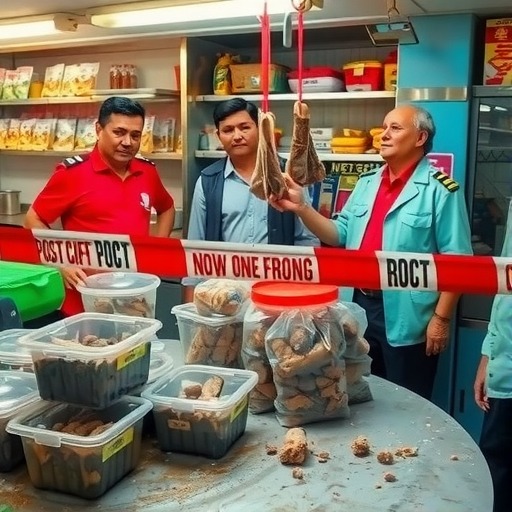 香港突击检查小贩，竟发现350公斤可疑食物