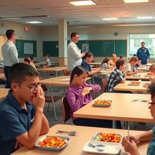 学校食堂突发中毒事件，原来只是一场精心策划的演练