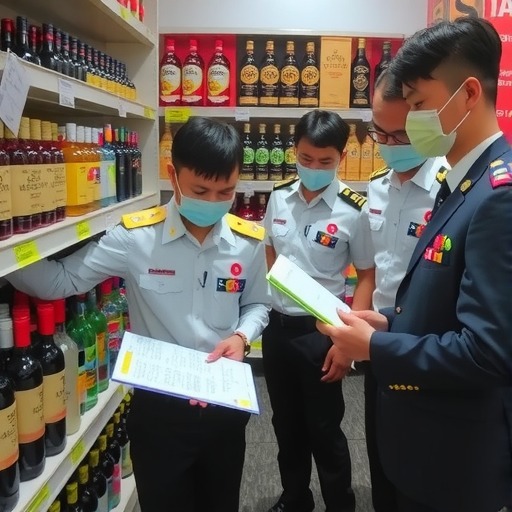 太原市尖草坪区市场监管局开展酒类市场专项检查