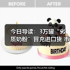 今日导读：3万罐“劣质奶粉”冒充进口货 市监局介入；知名品牌面包被曝疑吃出老鼠皮；中消协发布消费提示：拒绝天价粽子（2025年05月22日）（图4）