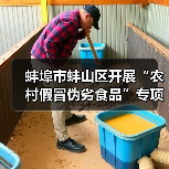 蚌埠市蚌山区开展“农村假冒伪劣食品”专项整治活动（图1）