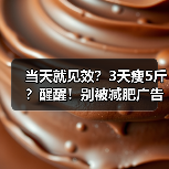 当天就见效？3天瘦5斤？醒醒！别被减肥广告忽悠了……（图3）
