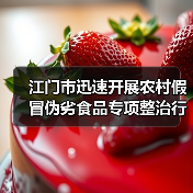江门市迅速开展农村假冒伪劣食品专项整治行动（图3）