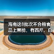 海南这8批次不合格食品上黑榜,有西芹、白芷、红花生米等(图1) 海南这8批次不合格食品上黑榜,有西芹、白芷、红花生米等(图1)