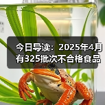 今日导读:2025年4月有325批次不合格食品未准入境;知名品牌回应瓶装水未开封底部现异物;武汉海底捞路边摊荤菜2元素菜1元(2025年05月23日)(图3) 今日导读:2025年4月有325批次不合格食品未准入境;知名品牌回应瓶装水未开封底部现异物;武汉海底捞路边摊荤菜2元素菜1元(2025年05月23日)(图3)