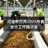河池市召开2025年食品安全工作推进会（图1）