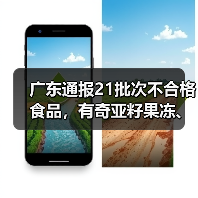 广东通报21批次不合格食品，有奇亚籽果冻、竹节虾、豆芽等（图2）