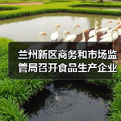 兰州新区商务和市场监管局召开食品生产企业落实食品安全主体责任约谈培训会议（图4）