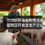 兰州新区商务和市场监管局召开食品生产企业落实食品安全主体责任约谈培训会议（图2）