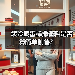 装冷藏蛋糕撒酱料是否算简单制售?(图1) 装冷藏蛋糕撒酱料是否算简单制售?(图1)
