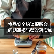 食品安全约谈提醒会：问题通报与整改落实如何保障安全？（图4）