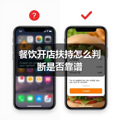 餐饮开店扶持怎么判断是否靠谱