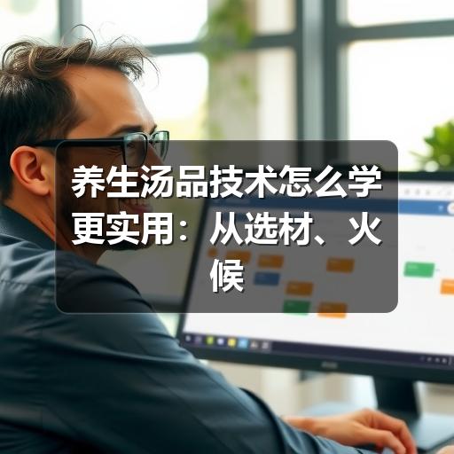 养生汤品技术怎么学更实用：从选材、火候到搭配的完整思路