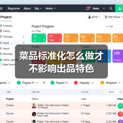 菜品标准化怎么做才不影响出品特色