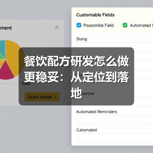 餐饮配方研发怎么做更稳妥:从定位到落地的实用思路(图3) 餐饮配方研发怎么做更稳妥:从定位到落地的实用思路