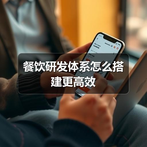 餐饮研发体系怎么搭建更高效