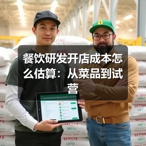 餐饮研发开店成本怎么估算:从菜品到试营业的预算思路(图2) 餐饮研发开店成本怎么估算:从菜品到试营业的预算思路