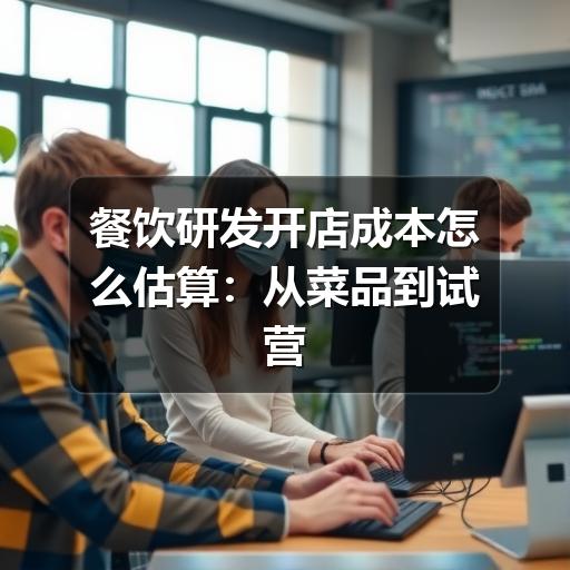 餐饮研发开店成本怎么估算:从菜品到试营业的预算思路(图3) 餐饮研发开店成本怎么估算:从菜品到试营业的预算思路