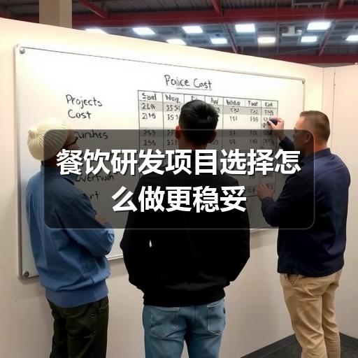 餐饮研发项目选择怎么做更稳妥
