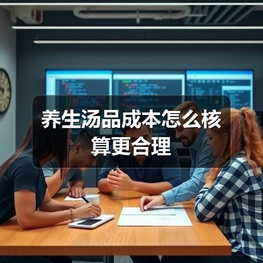 养生汤品成本怎么核算更合理(图3) 养生汤品成本怎么核算更合理
